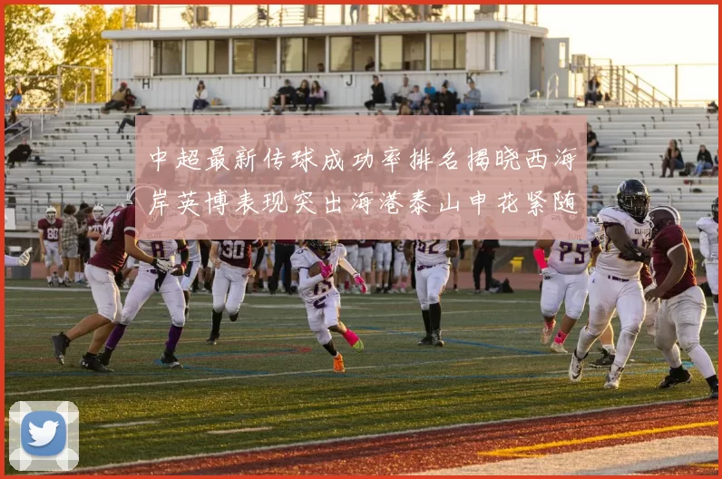 中超最新传球成功率排名揭晓西海岸英博表现突出海港泰山申花紧随其后